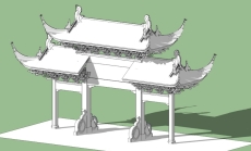 牌坊，中国古典