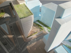 纽约solar carve tower住宅大楼