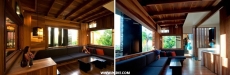 左中空住宅（The Left-Over-Space House）