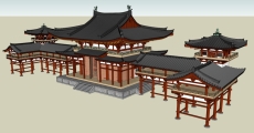 阁楼群，东亚古典建筑，2层