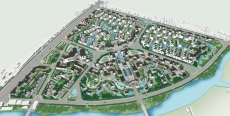 中国古典住宅小区