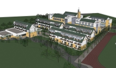 学校鸟瞰