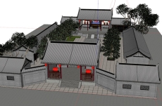 衙门，古代建筑，一层