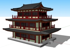 阁楼，中国古典，3层