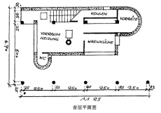 魏森霍夫居住区的两栋住宅，柯布西耶现代主义名作，4层