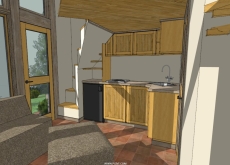 精致小屋，现代建筑，两层