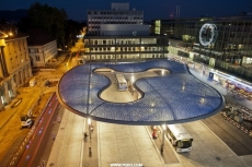 瑞士阿劳公交站台雨棚设计（Aarau Bus Station Canopy ）