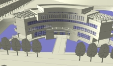 中学教学楼建筑