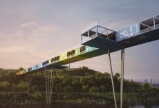 YOAV建筑所设计建造的ECOntainer桥