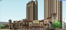 住宅商业街,西班牙,28层