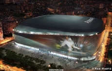 皇家马德里队纳乌体育场（Real Madrid’s Bernabeu Stadium）