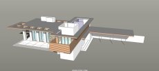戈登住宅，现代主义大师赖特名作，1层
