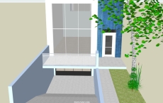 独栋Loft，现代建筑，两层